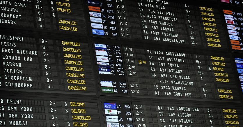 Sciopero Enav: cancellati oltre 700 voli in tutta Italia