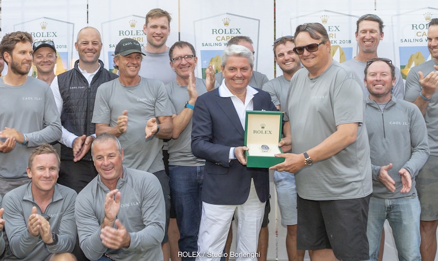 Rolex Capri Sailing Week, cerimonia di premiazione in piazzetta