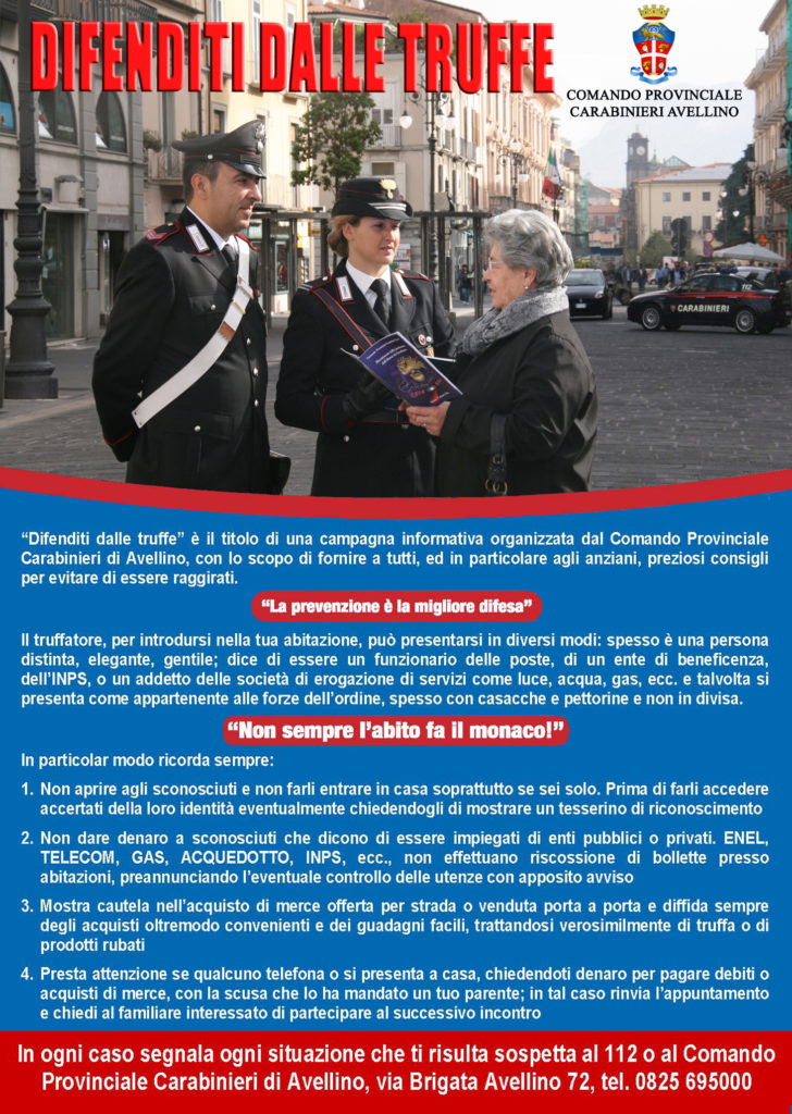 Avellino, affitta una casa vacanza ma è una truffa: 28 denunciato