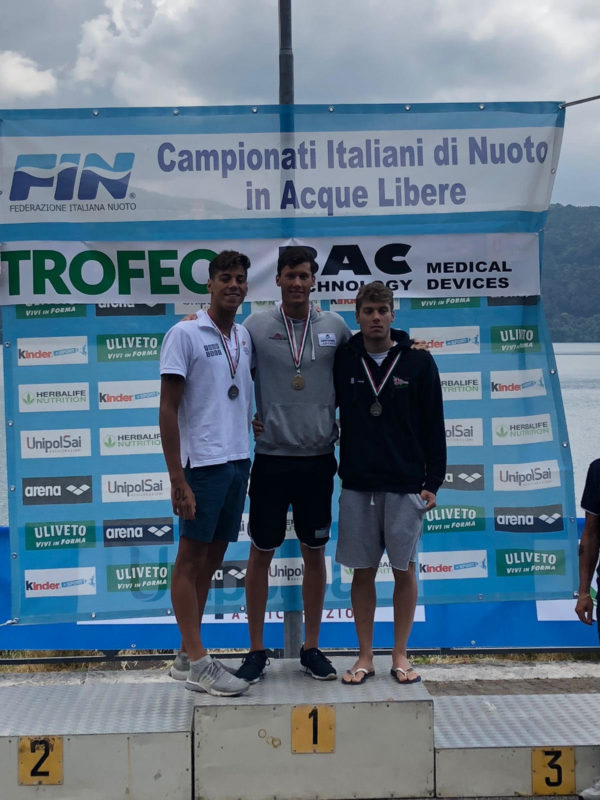 Canottieri Napoli, argento ai Campionati Italiani di Nuoto di Fondo