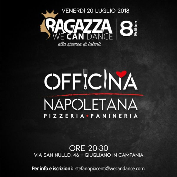 Ragazza We Can Dance continua il tour in Campania