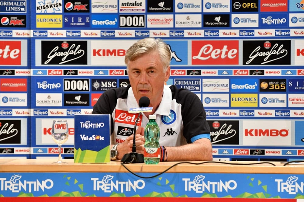Calcio Napoli, Ancelotti: 
