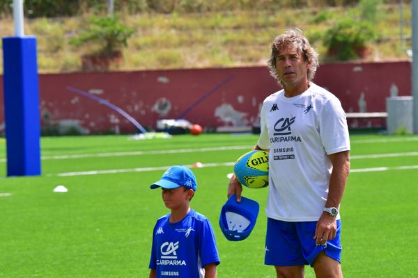 'Diego Dominguez Rugby Camp', con 40 giovani rugbisti in campo