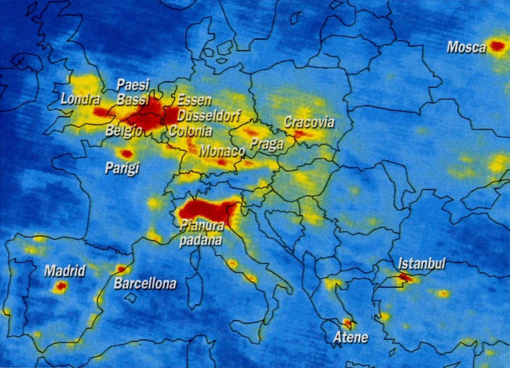 Sentinel 5-P: arrivano i primi dati sulla qualità dell'aria