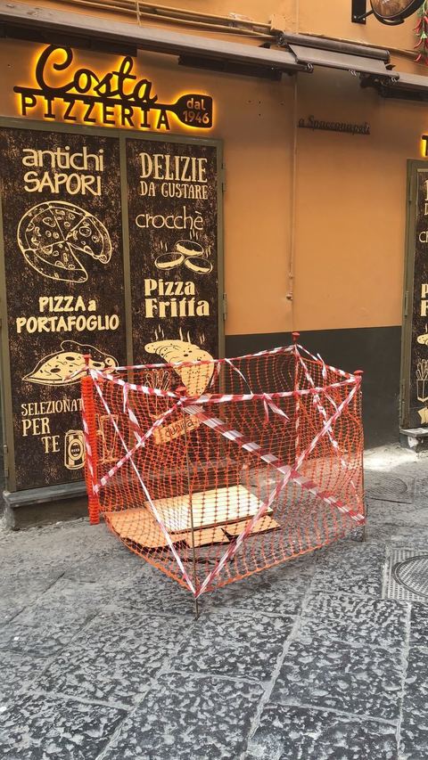 Napoli, voragine al centro storico: panico per un’invasione di topi