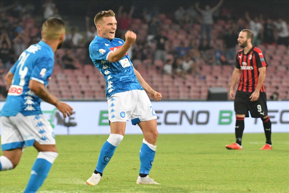 Calcio Napoli, Piotr Zielinski: “Il sogno è sempre lo scudetto”