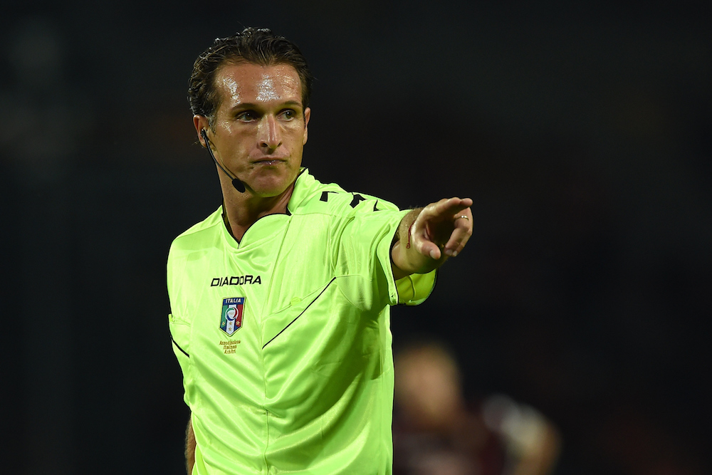 Calcio Napoli Banti designato per l'esordio con la Lazio