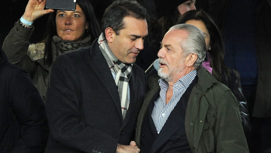 De Magistris vs De Laurentiis: “Mai più vicino a lui allo stadio”