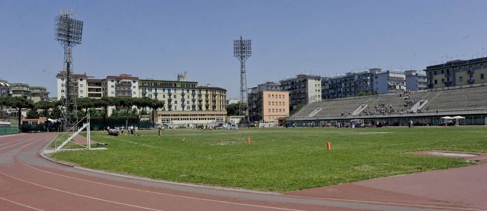 Stadio Collana, giù le reti di contenimento: cittadini preoccupati