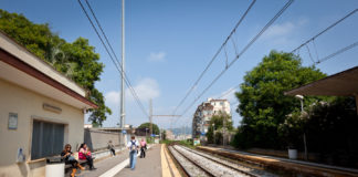 Bagnoli Agnano Terme della metropolitana linea 2 di Napoli fermata rinnovata, più accessibile e connessa.