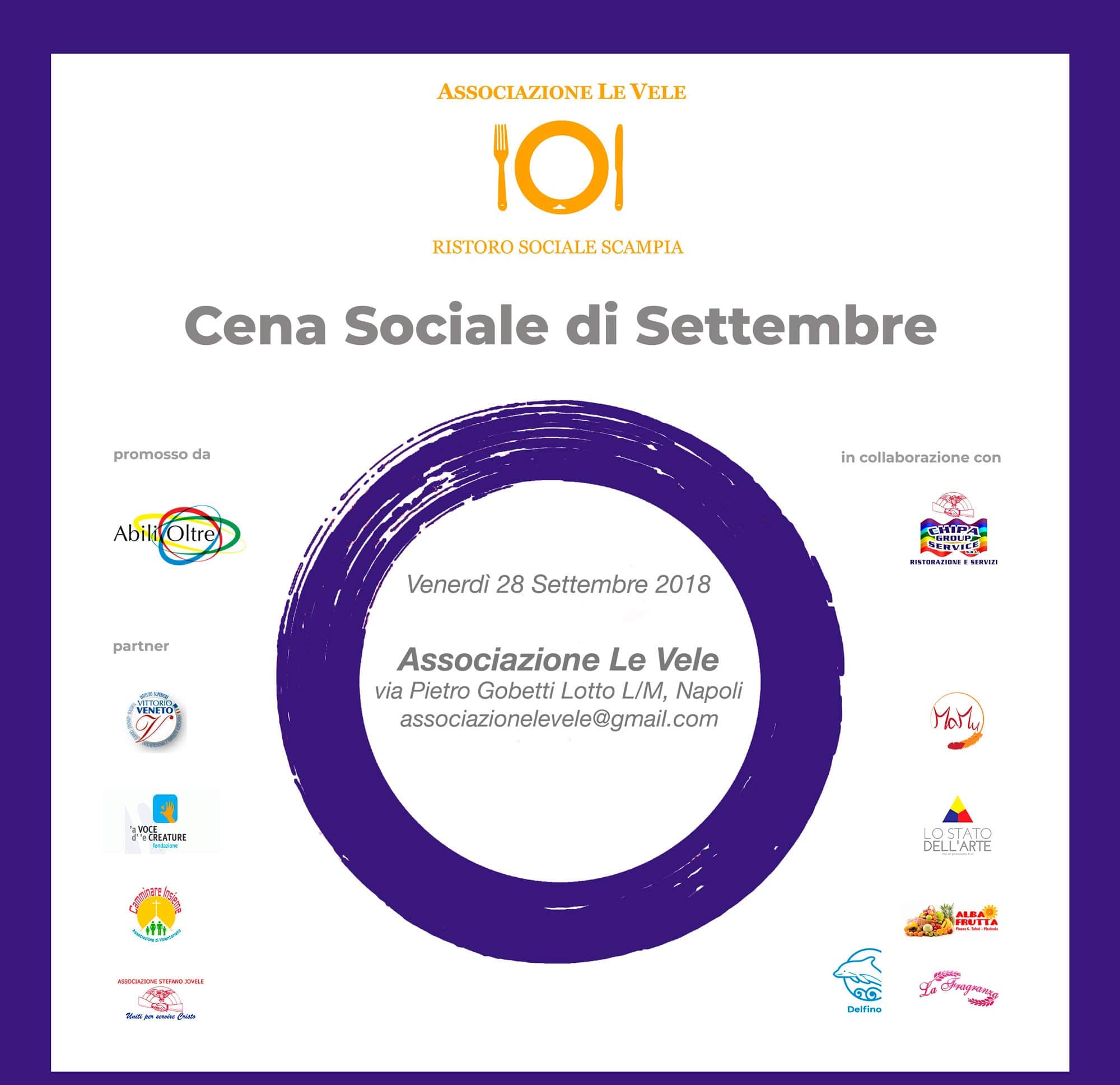 Scampia, ristorante solidale: cena a 1 euro dedicata alla melanzana