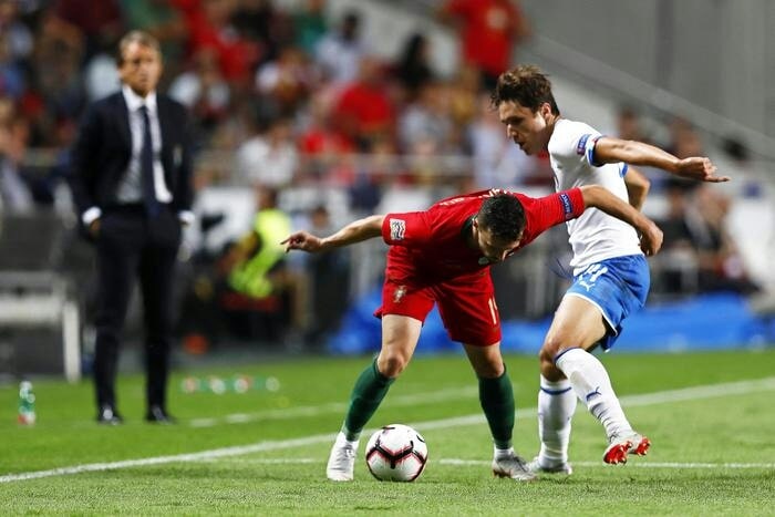 Portogallo-Italia 1-0, i lusitani dominano gli azzurri