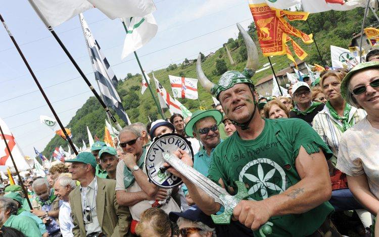 La Lega annuncia la festa ma sbaglia la piazza