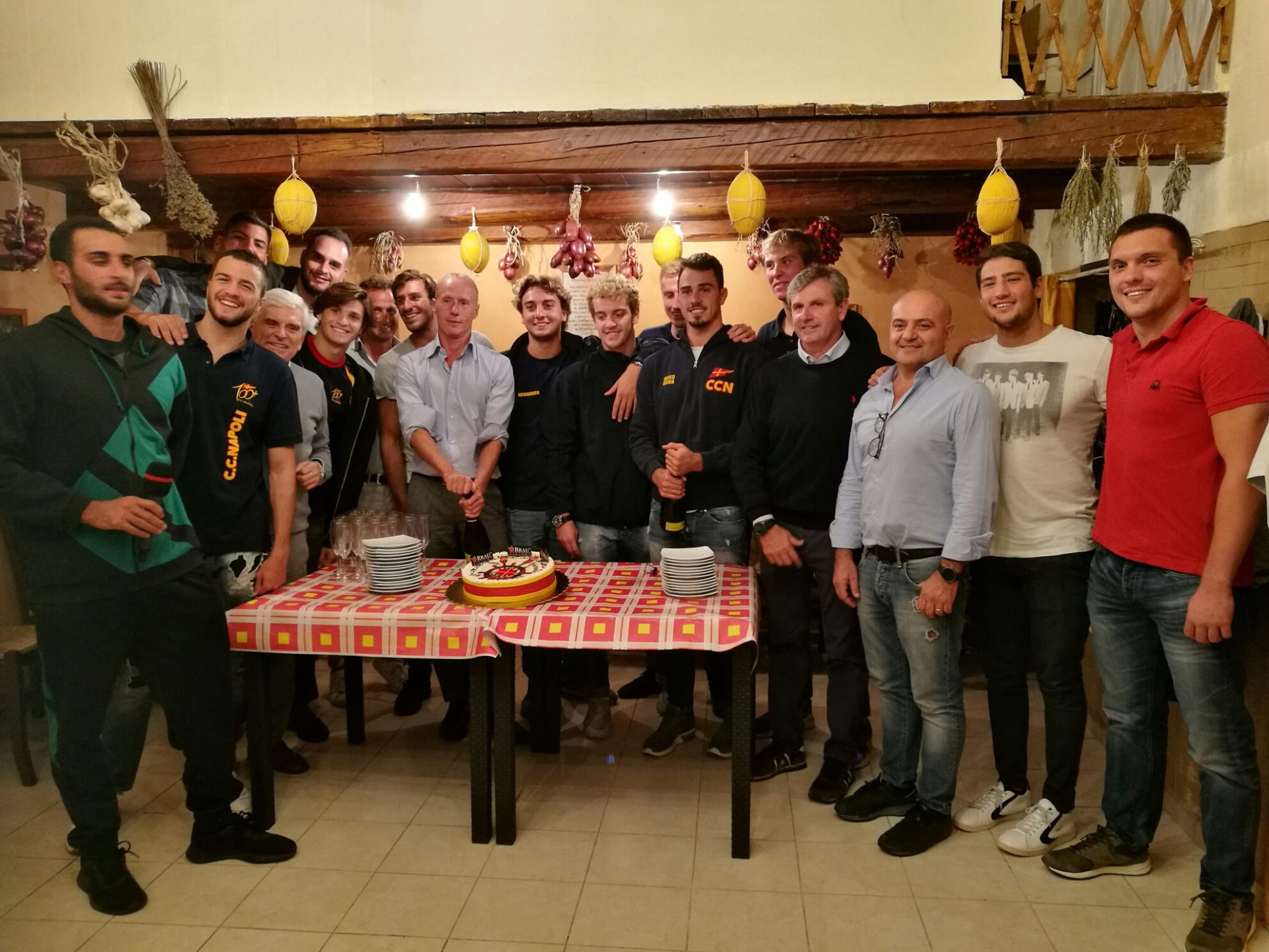 La Canottieri Napoli a Portici per inaugurare l'anno sportivo