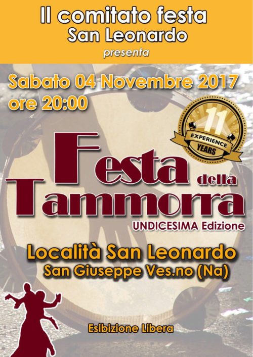 San Giuseppe Vesuviano, ritorna la Festa della Tammorra e la Sagra dei Funghi