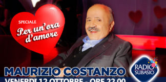 Radio Subasio ospita Maurizio Costanzo a Speciale Per Un'Ora d'Amore 