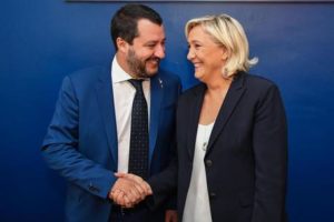 Asse Salvini-Le Pen: "Progetto comune per l'Europa futura"