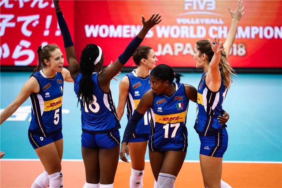 Volley femminile, 3-2 alla Cina: la fantastica Italia in finale mondiale!