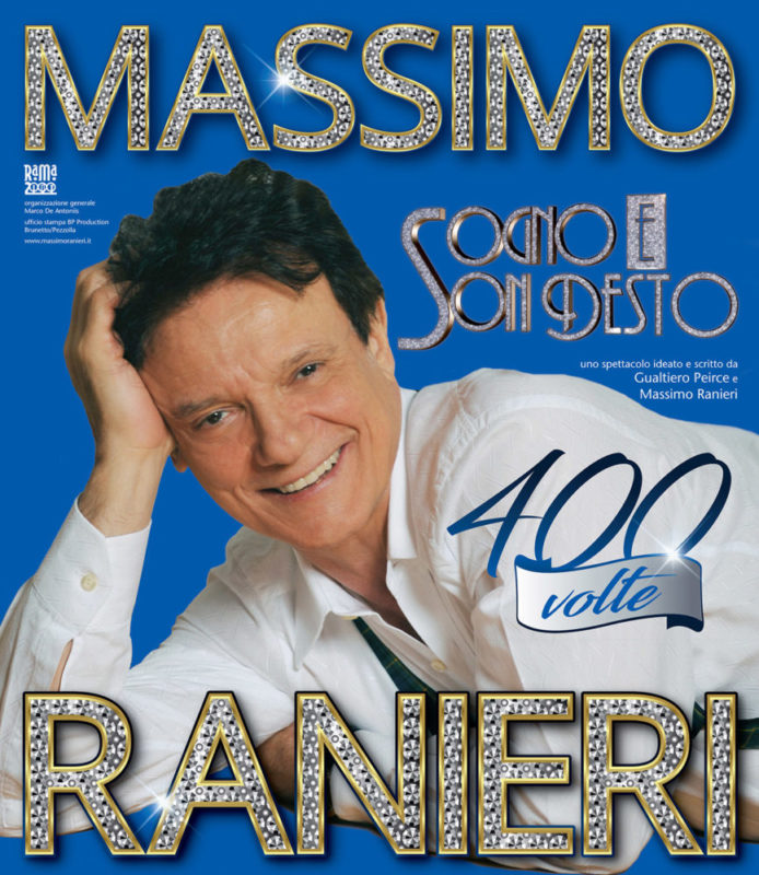 Massimo Ranieri in scena al teatro Augusteo con 