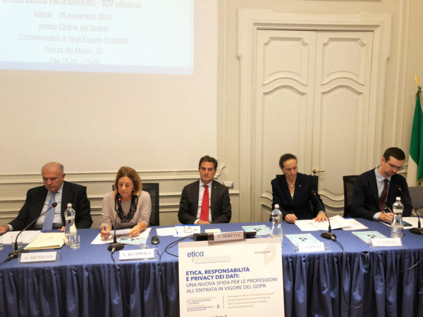Moretta: “Dati sensibili e trasparenza, nuove sfide per i professionisti”