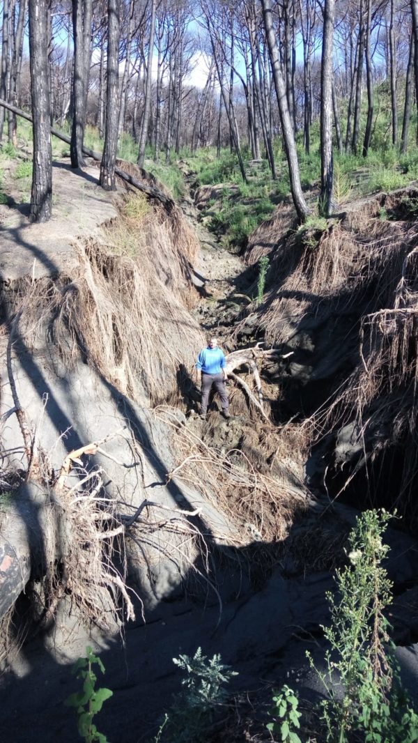 Rete Difesa Vesuvio, allarme rischio idrogeologico nell'area vesuviana