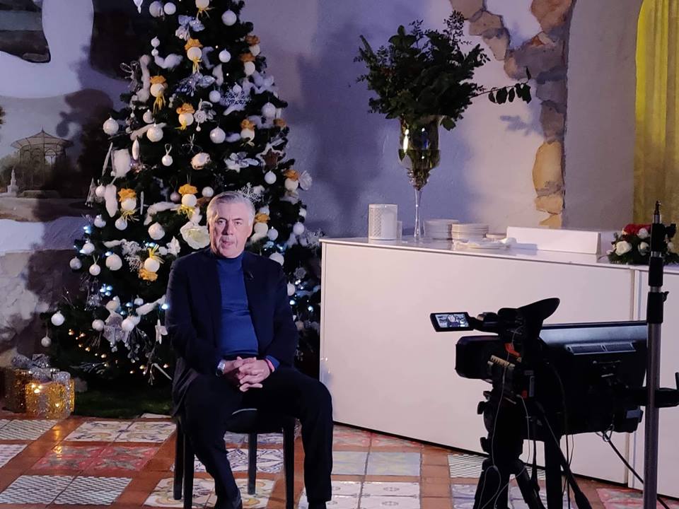 Carlo Ancelotti: intervista in esclusiva stasera su Tiki Taka