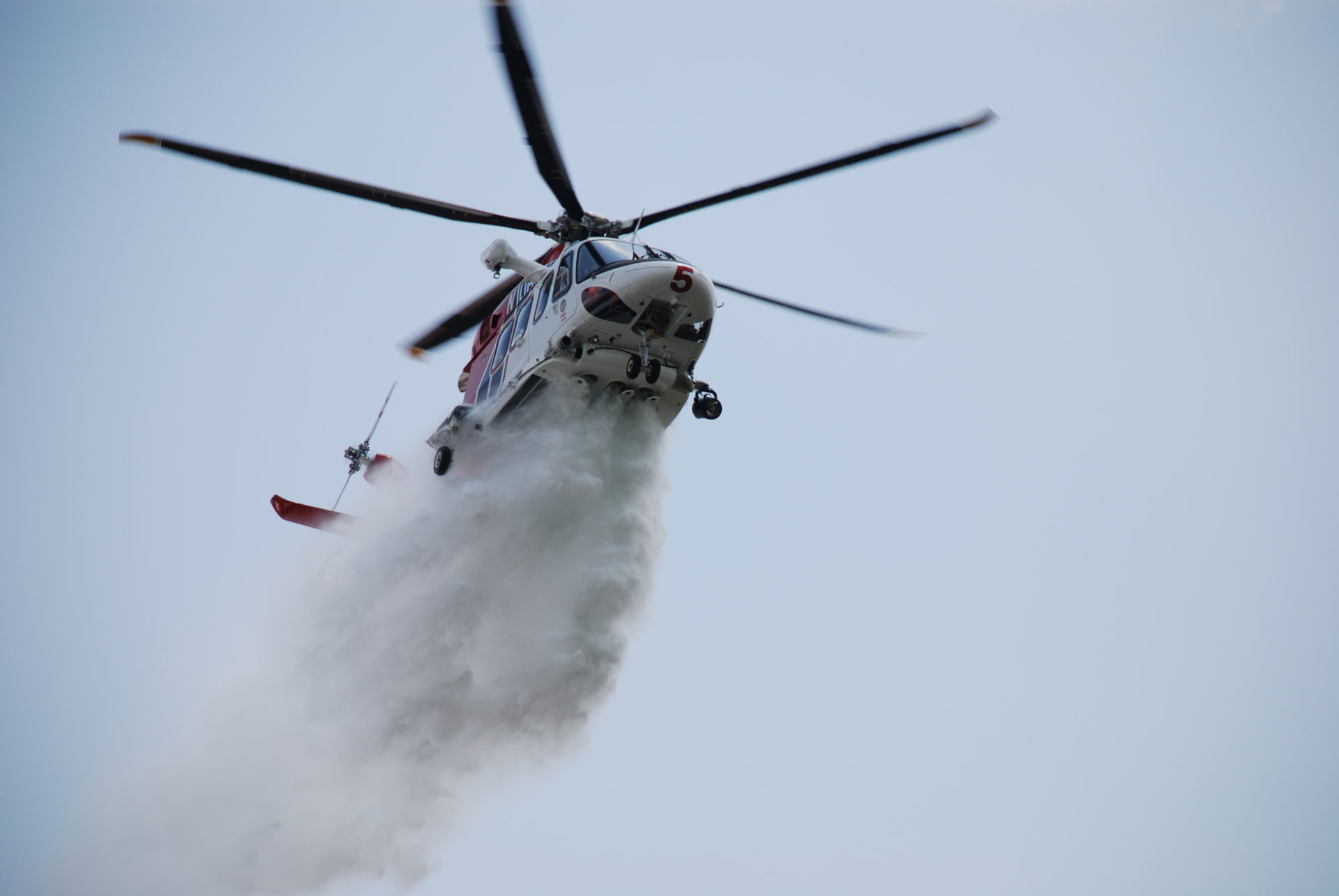 Leonardo: la consegna del quinto elicottero AW139 è prevista nella primavera del 2019 per missioni antincendio e di soccorso.