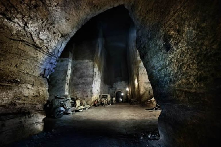 Galleria Borbonica di Napoli: apre la nuova area sotterranea "Le Terrazze"