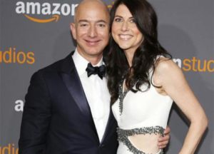 Amazon, il n°1 Jeff Bezos annuncia il divorzio dalla moglie MacKenzie
