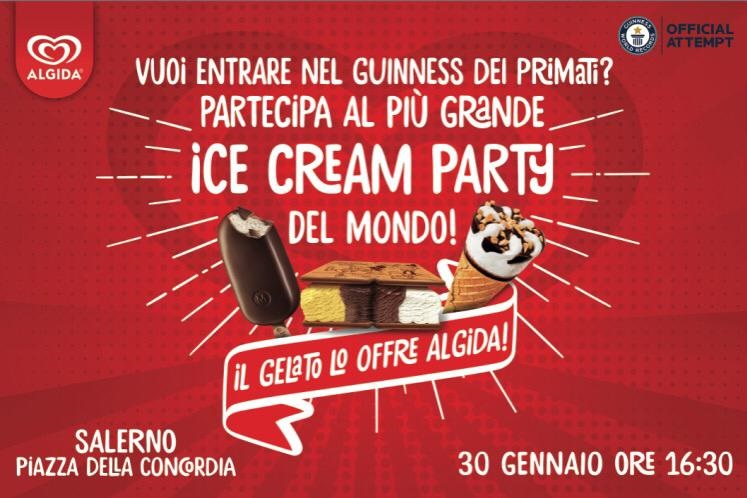 Salerno: Algida sceglie Piazza della Concordia per la festa del gelato