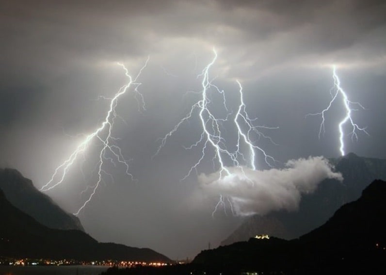 Allerta meteo in Campania per temporali improvvisi e intensi