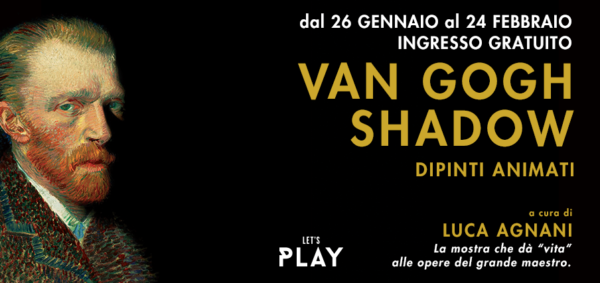 'Van Gogh Shadow', la mostra interattiva al Centro Commerciale Campania