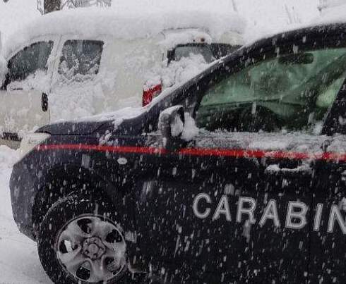 Bagnoli Irpino: Salvate cinque persone bloccate nella neve con i loro fuoristrada