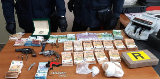 Castello di Cisterna: Scoperto nascondiglio di armi, droga e diamanti. I nomi degli arrestati