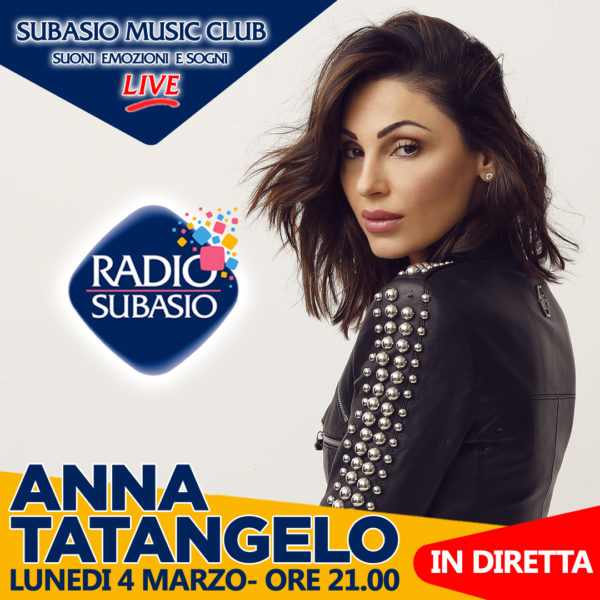 Anna Tatangelo inaugura la stagione 2019 di Subasio Music Club 