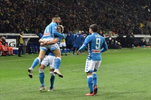 Calcio Napoli, schiantato il Parma: 4-0 al Tardini