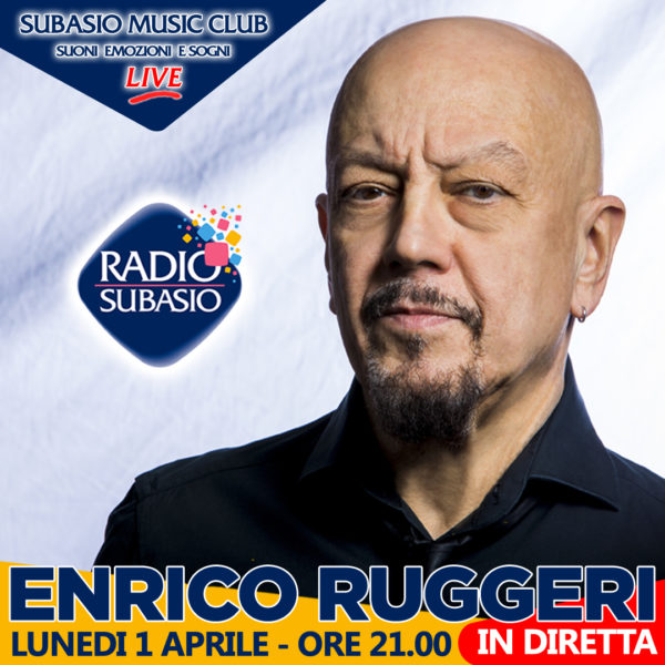 A Radio Subasio il cantautore Enrico Ruggeri in un live acustico con 40 fan