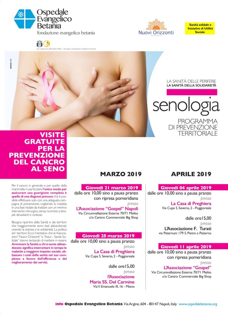 Ponticelli, sanità nelle periferie: Il programma di prevenzione della Fondazione Betania