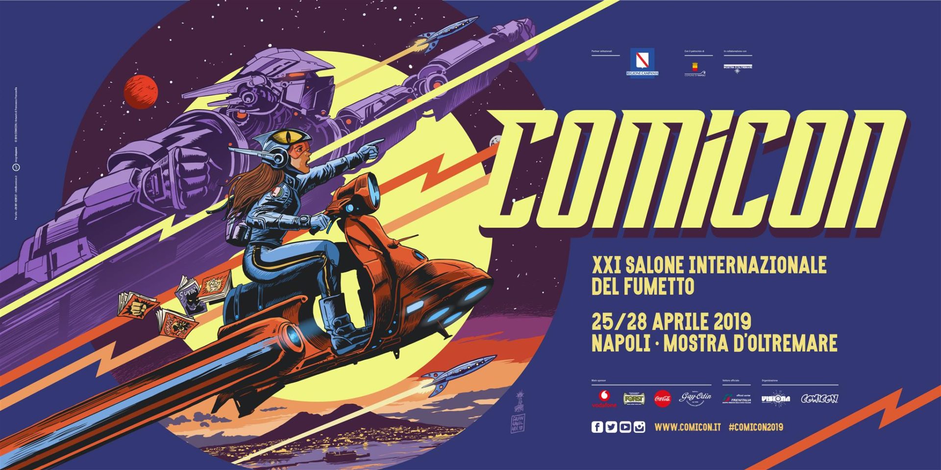 Comicon 2019, il Festival del fumetto da domani a Napoli. Il programma completo