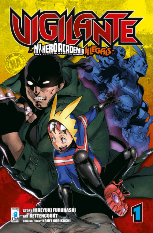 Al Comicon arrivano gli autori di Vigilante - My Hero Academia Illegalsa