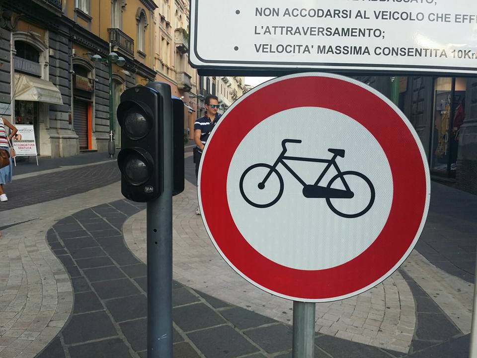 Ztl, polemiche nella città di Benevento: scoppia il “caso biciclette”