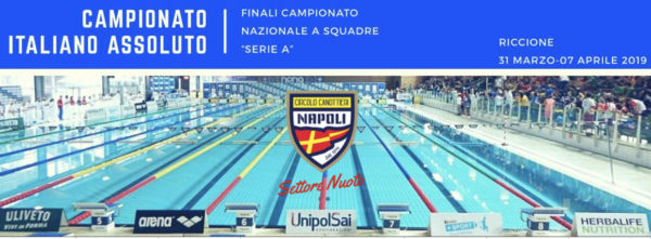 Nuoto: Gli atleti del Circolo Canottieri Napoli ai Campionati Italiani assoluti