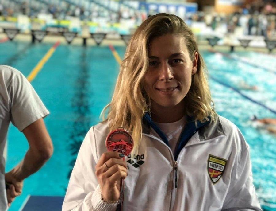 Nuoto: Stefania Pirozzi vince il bronzo nei 200 stile libero
