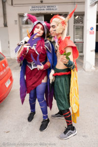 Comicon 2019: I cosplayers presenti oggi 26 aprile. Scarica la foto