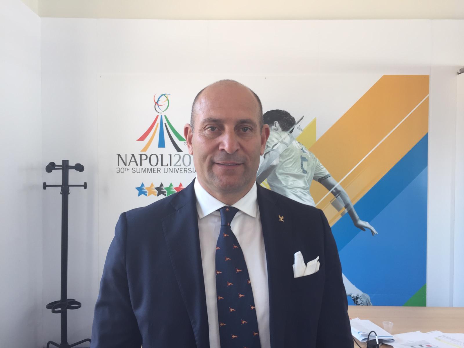 Universiadi 2019: Davide Tizzano è lo 'Sport Operation Manager'