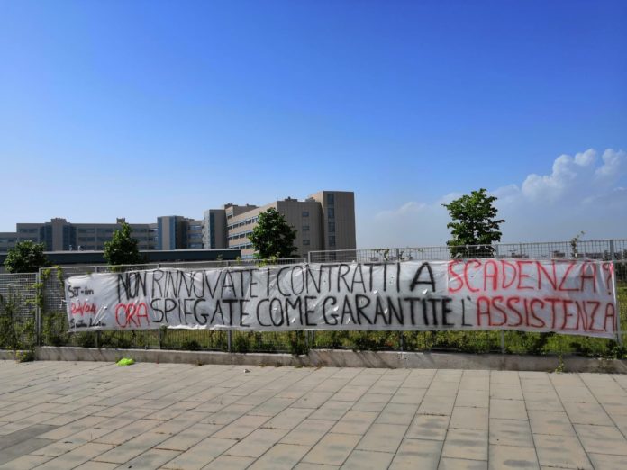  Ospedale del Mare, mancato rinnovo contratto per 120 precari: sit-in alla Regione