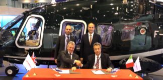 Leonardo: contratto con Sloane per due ulteriori elicotteri AW109 VIP