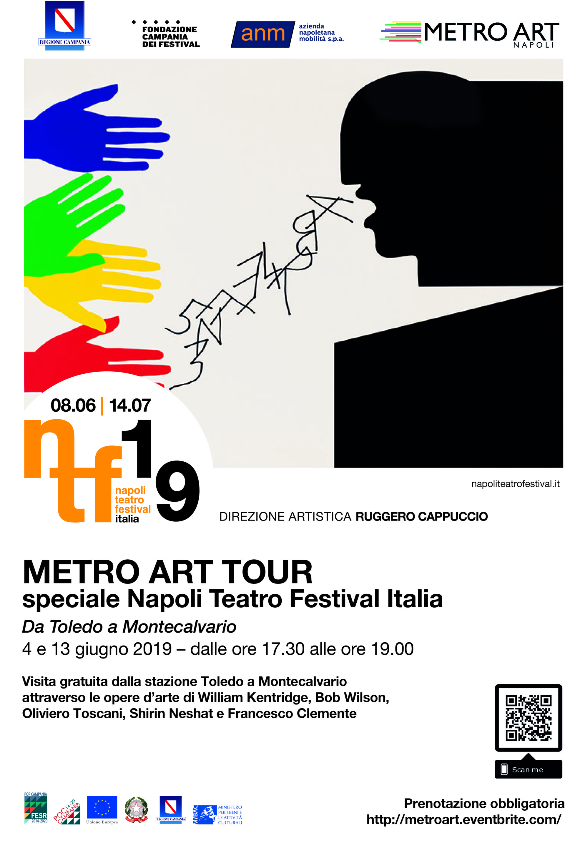 Metro Art Tour ANM speciale Napoli Teatro Festival Italia. Come prenotarsi