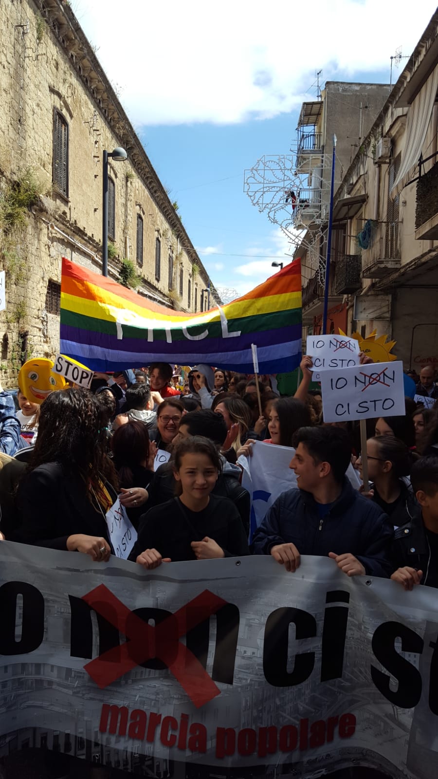San Giovanni a Teduccio: circa 1500 persone hanno fatto sentire la propria voce