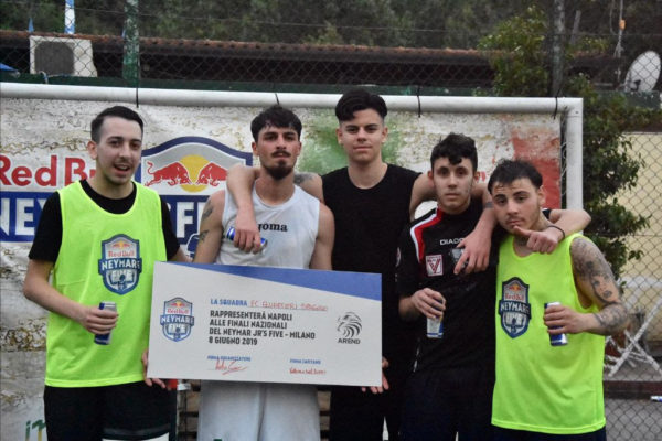 Red Bull Neymar Jr’s Five: FC Quartieri Spagnoli e Paris S. Gennar 2.0 vincono la tappa di Napoli 